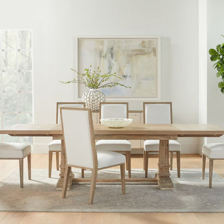 Solid Wood Framed Dining Chairs (2) | Living Essentials Martin