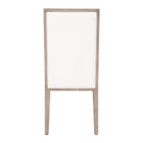 Solid Wood Framed Dining Chairs (2) | Living Essentials Martin
