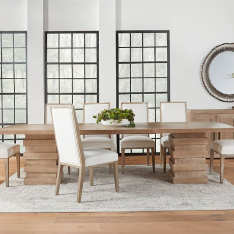 Solid Wood Framed Dining Chairs (2) | Living Essentials Martin