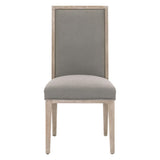 Solid Wood Framed Dining Chairs (2) | Living Essentials Martin
