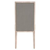Solid Wood Framed Dining Chairs (2) | Living Essentials Martin
