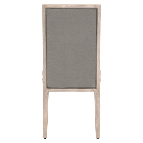 Solid Wood Framed Dining Chairs (2) | Living Essentials Martin