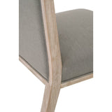 Solid Wood Framed Dining Chairs (2) | Living Essentials Martin