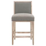 Solid Wood Framed Counter Stools (2) | Living Essentials Martin