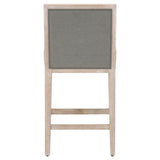 Solid Wood Framed Counter Stools (2) | Living Essentials Martin