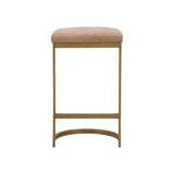 Gold Cantilevered Counter Stool | Living Essentials Cresta