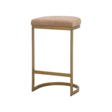 Gold Cantilevered Counter Stool | Living Essentials Cresta