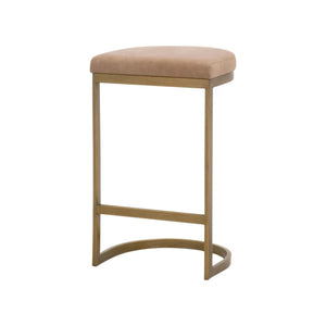   Gold Cantilevered Counter Stool | Oroa.com