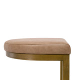 Gold Cantilevered Counter Stool | Living Essentials Cresta
