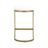 Gold Cantilevered Counter Stool | Living Essentials Cresta