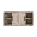 4-Door Acacia Media Sideboard | Living Essentials Hunter