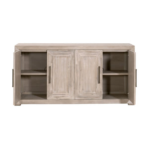   4-Door Acacia Media Sideboard | Oroa.com