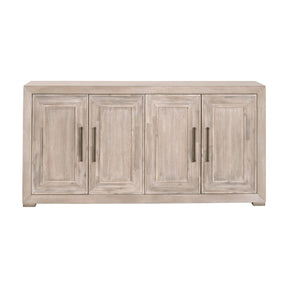 Modern European furniture - 4-Door Acacia Media Sideboard - www.oroa.com