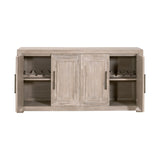4-Door Acacia Media Sideboard | Living Essentials Hunter