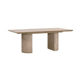 Gray Acacia Extendable Dining Table | Living Essentials Halloway