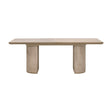 Modern European furniture - Gray Acacia Extendable Dining Table - www.oroa.com