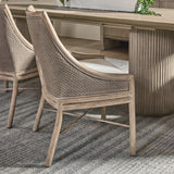 Gray Acacia Extendable Dining Table | Living Essentials Halloway