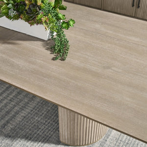   Gray Acacia Extendable Dining Table | Oroa.com