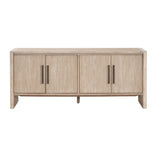 Gray Acacia 4-Door Media Sideboard | Living Essentials Halloway