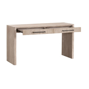   Gray Acacia 2-Drawer Console Table | Oroa.com
