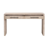 Gray Acacia 2-Drawer Console Table | Living Essentials Halloway