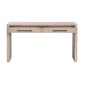   Gray Acacia 2-Drawer Console Table | Oroa.com