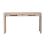 Gray Acacia 2-Drawer Console Table | Living Essentials Halloway