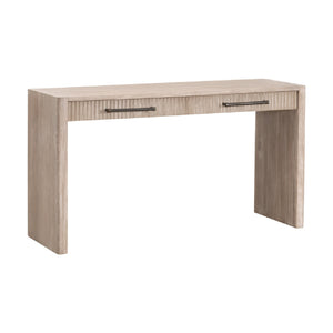   Gray Acacia 2-Drawer Console Table | Oroa.com