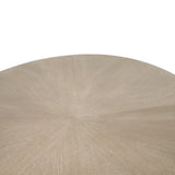 Oval Gray Ash Dining Table | Living Essentials Coulter