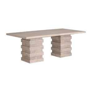   Extendable Acacia Dining Table | Oroa.com