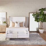 Gray Acacia Mirror | Living Essentials Bevel