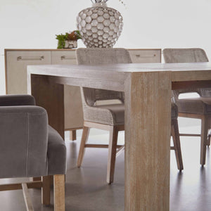   Natural Acacia Extendable Dining Table | Oroa.com