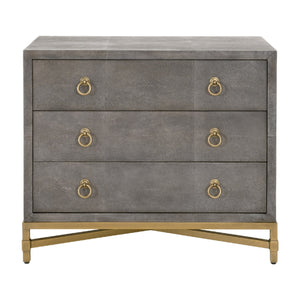   Shagreen Drawer Nightstand | Oroa.com