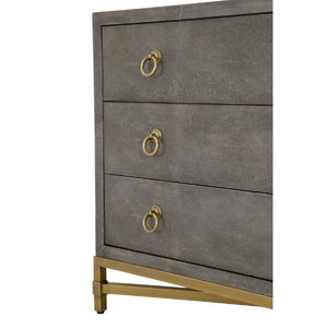   Shagreen Drawer Nightstand | Oroa.com