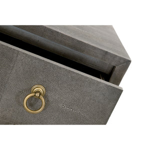   Shagreen Drawer Nightstand | Oroa.com