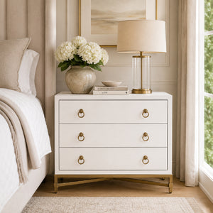   Shagreen Drawer Nightstand | Oroa.com