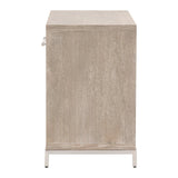 Gray Acacia 1-Drawer Nightstand | Living Essentials Wrenn