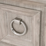 Marble Topped Acacia Media Cabinet | Living Essentials Azure