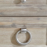 Marble Topped Acacia Media Cabinet | Living Essentials Azure
