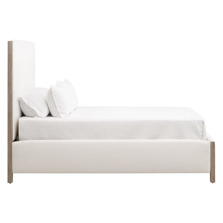Solid Wood Framed Queen Bed | Living Essentials Emmett