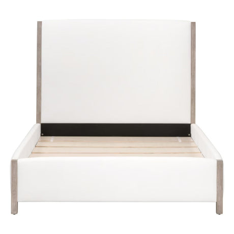 Solid Wood Framed Queen Bed | Living Essentials Emmett