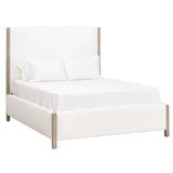 Solid Wood Framed King Bed | Living Essentials Emmett