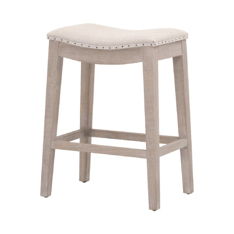 Gray Ash Wood Counter Stool | Living Essentials Harper