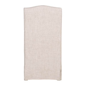   French Linen Skirted Dining Chairs (2) | Oroa.com