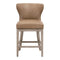 Modern European furniture - Nail Tacked Swivel Counter Stool - www.oroa.com