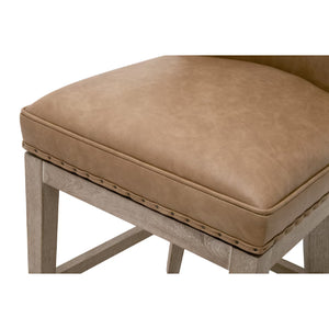   Modern European furniture - Nail Tacked Swivel Counter Stool - www.oroa.com | Oroa.com
