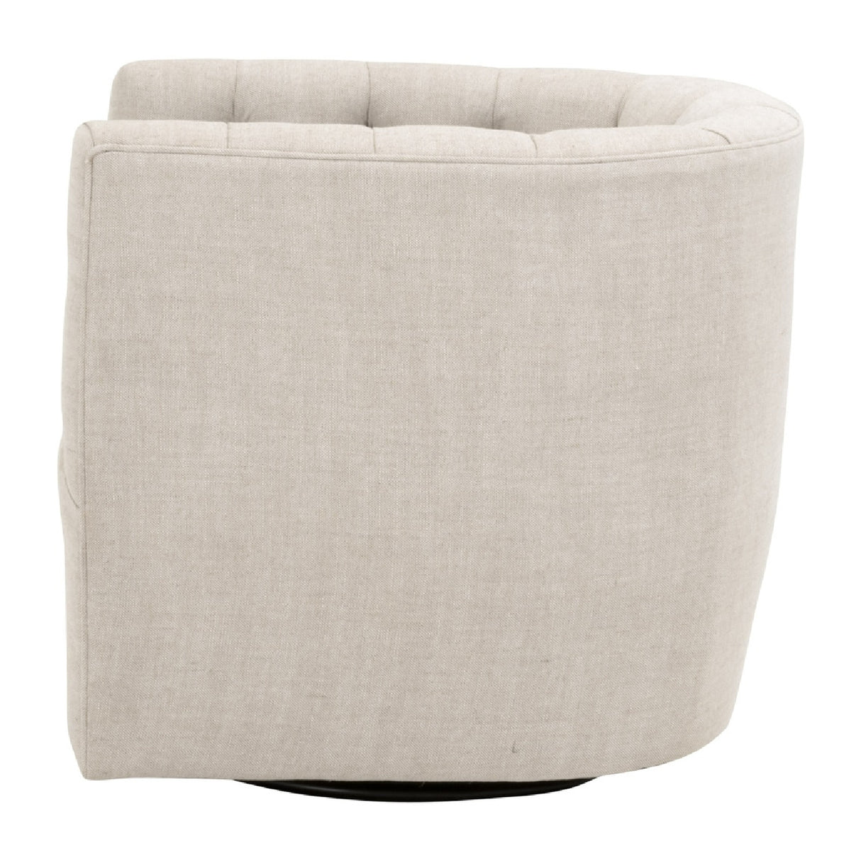  Tufted Back Swivel Club Chair | Oroa.com