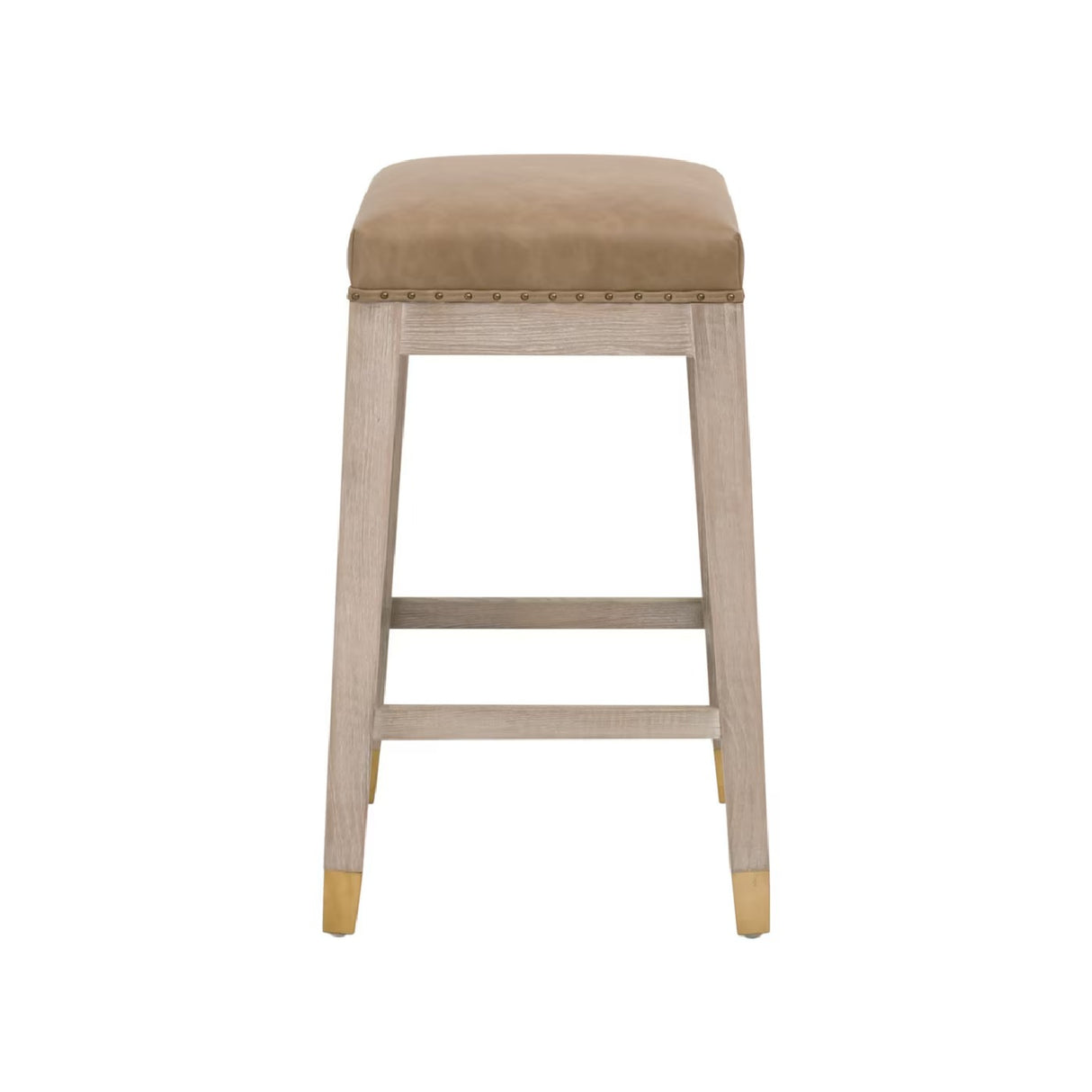   Vegan Leather Seat Counter Stool | Oroa.com