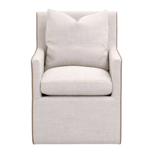  Two-Toned Wheeled Lounge Chair | Oroa.com