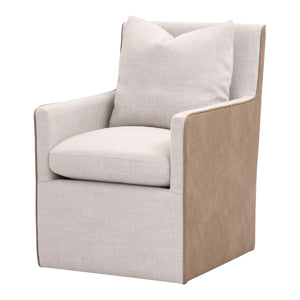   Two-Toned Wheeled Lounge Chair | Oroa.com